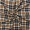 Brown-Red-Multi Cotton Yarn Dyed Plaid Flannel Woven Fabric By the Yard